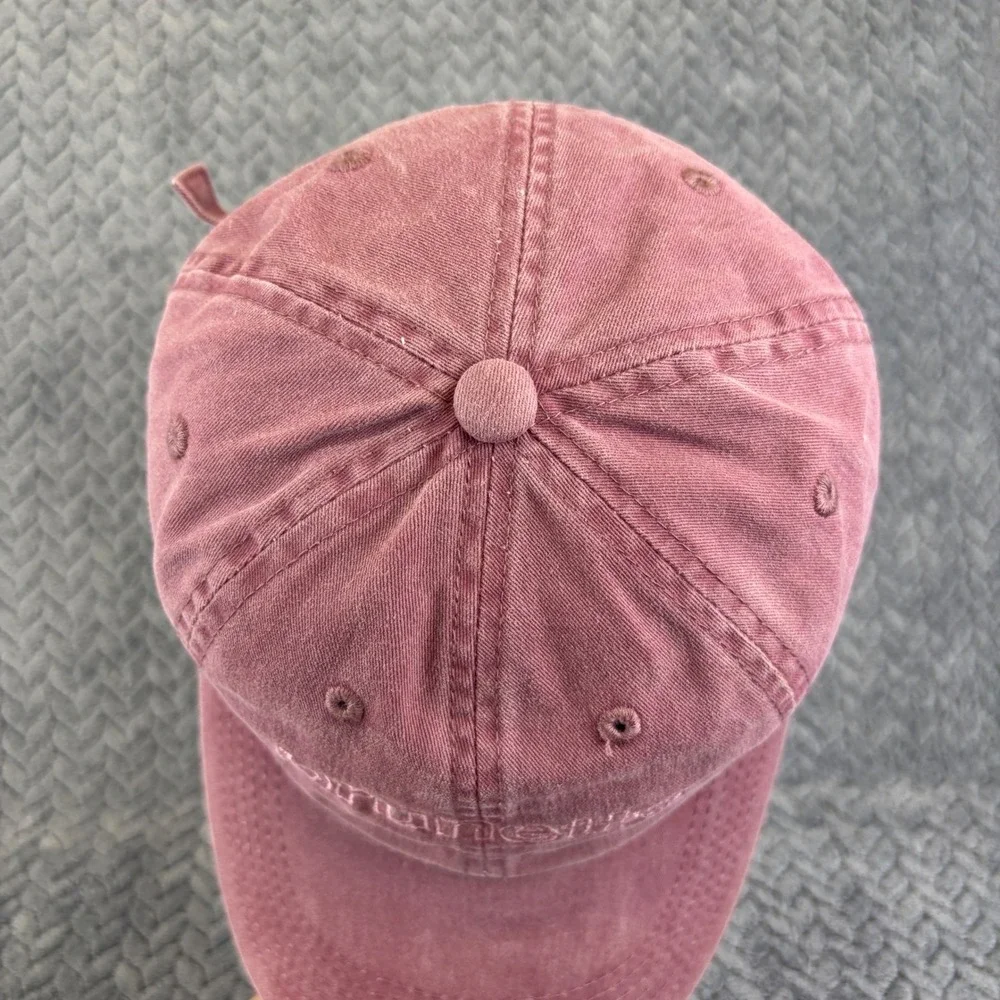 Friday + Saturday Brunette Baseball Cap Mauve Pink Port Authority Dad Hat